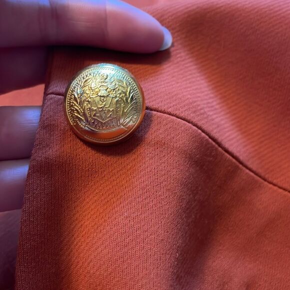 Ramy Brook Rachel Zip Sleeve Single Button Blazer in Cinnamon 6 - Picture 8 of 13